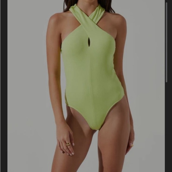 NWT Astr the label cross over bodysuit - Picture 1 of 11